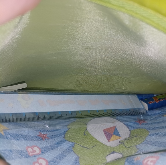 American Greetings Vintage Care Bears Pencil Case for Binder Eraser Ruler Rare - Picture 4 of 5